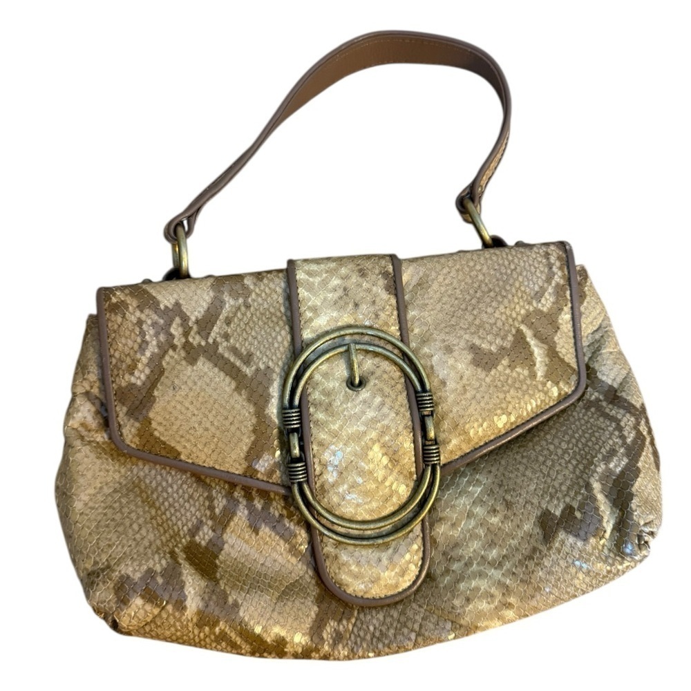 Cole Haan Y2K Snakeskin Handbag